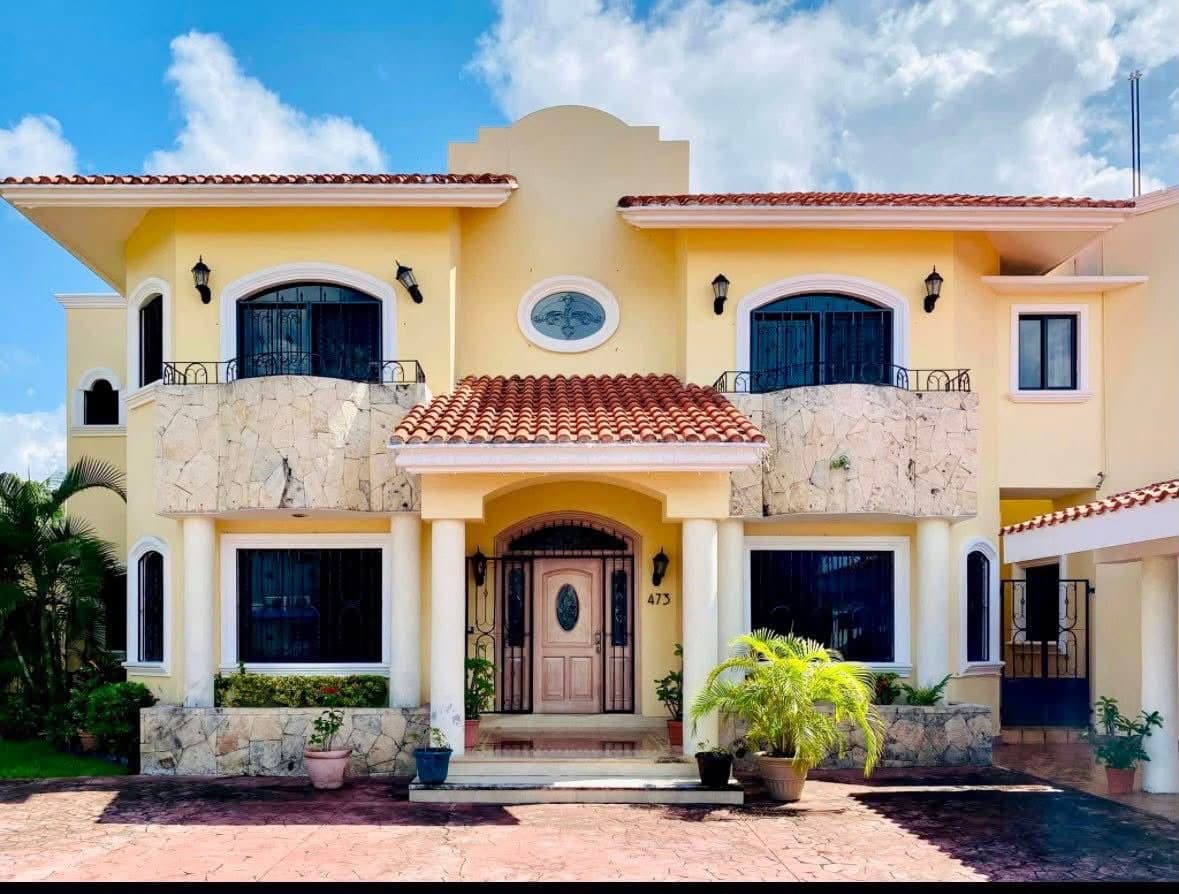 The Hacienda, our grand colonial residence in downtown Cozumel
